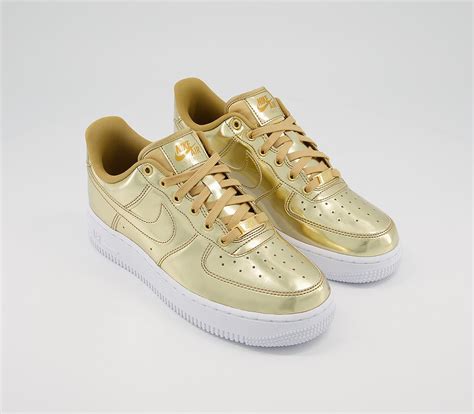 nike air force 1 damen gold schwarz|air force 1 schuh.